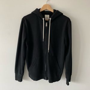 Rag and Bone Zip up hoodie - Small -Black